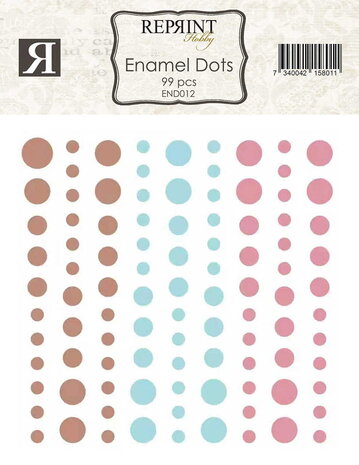 Reprint PRE-ORDER The Pottery Enamel Dots (END012)
