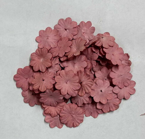 Reprint Paper Flowers Old Rose (FL015) Reprint Paper Flowers Old Rose (FL015)