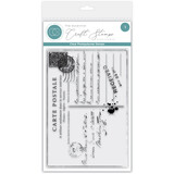 Craft Consortium PRE-ORDER The Collector Clear Stamp Old Postcard (CCESTMP017)