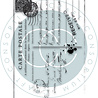 Craft Consortium PRE-ORDER The Collector Clear Stamp Old Postcard (CCESTMP017)