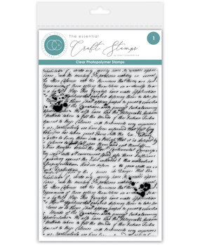 Craft Consortium PRE-ORDER The Collector Clear Stamp Pen Pal (CCESTMP018)