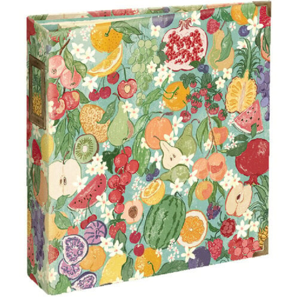 Graphic 45 PRE-ORDER Slice of Life Fruit & Floral Binder Album with Pocket Pages (4503215)