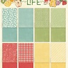 Graphic 45 PRE-ORDER Slice of Life 8,5x11 Inch Patterns & Solids Pack (4503231)