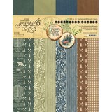 Graphic 45 Adventure Awaits 8,5x11 Inch Patterns & Solids Pack (4503250)