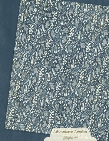 Graphic 45 PRE-ORDER Adventure Awaits 8,5x11 Inch Patterns & Solids Pack (4503250)