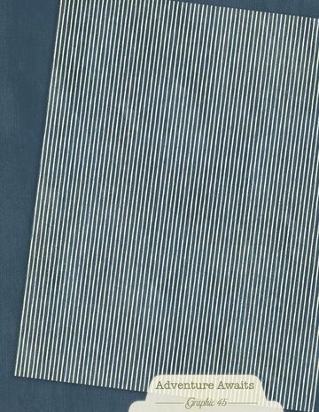 Graphic 45 PRE-ORDER Adventure Awaits 8,5x11 Inch Patterns & Solids Pack (4503250)