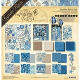 Graphic 45 PRE-ORDER Ocean Blue 12x12 Inch Keepsake Edition (4503255)
