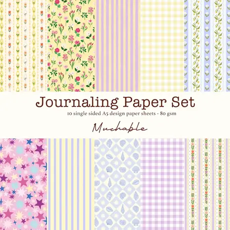 Muchable Journal Paper Set 2 A5 (PS02)