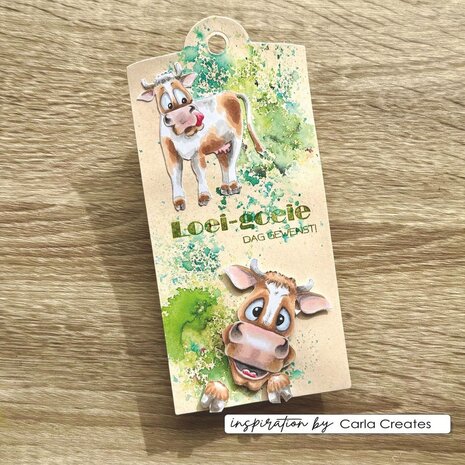 Vaessen Creative On the Farm Clear Stamps Cow (CAR0402)