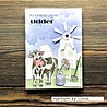 Vaessen Creative On the Farm Clear Stamps Cow (CAR0402)