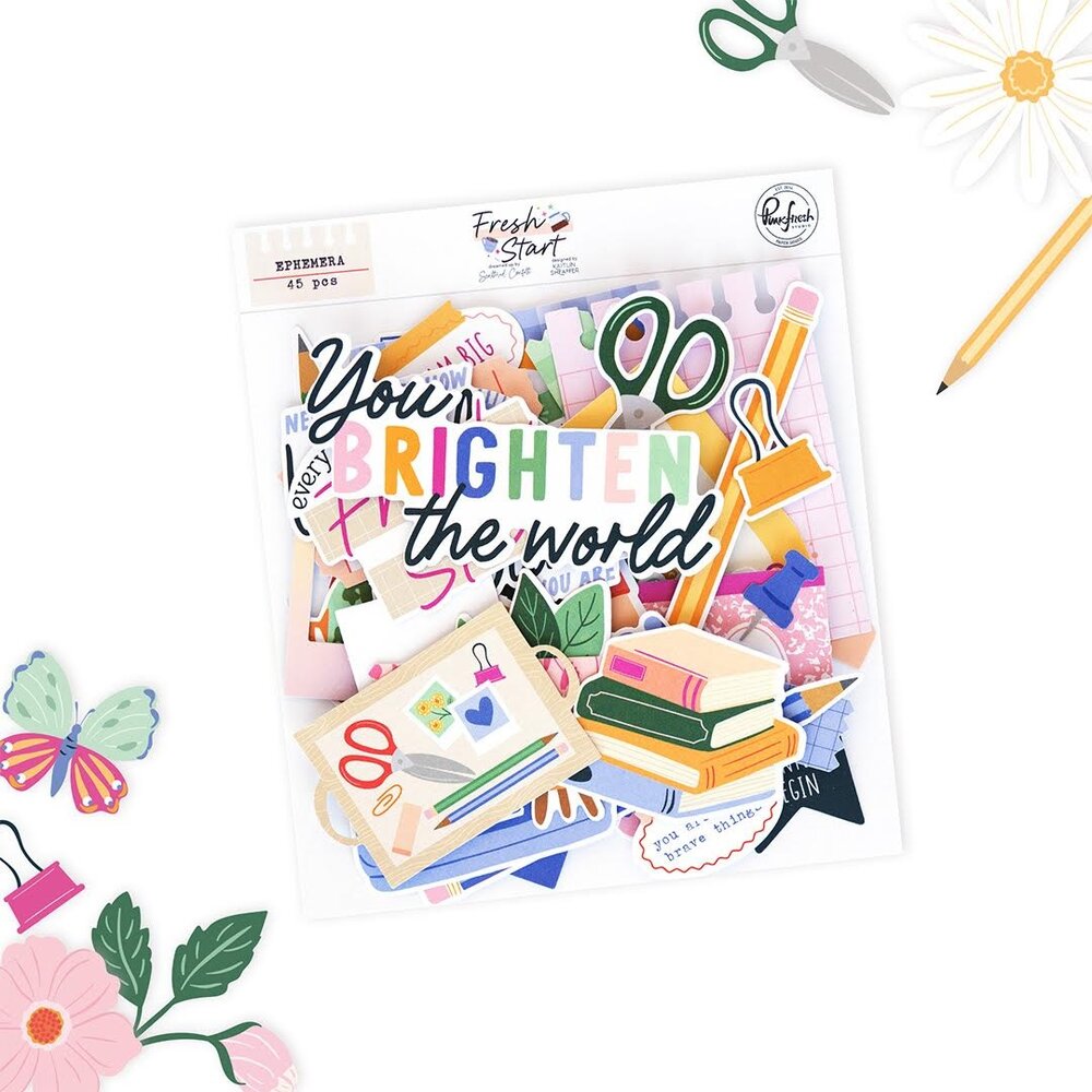 Pinkfresh Studio PRE-ORDER Fresh Start Ephemera (320026)