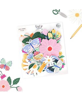Pinkfresh Studio PRE-ORDER Fresh Start Floral Ephemera (320326)