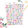 Pinkfresh Studio PRE-ORDER Fresh Start Puffy Alpha Stickers (320426)