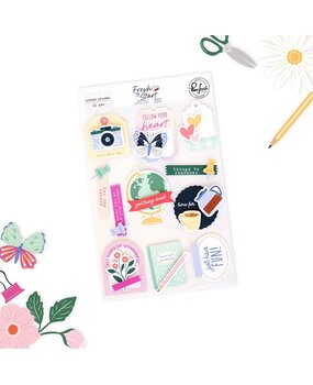 Pinkfresh Studio PRE-ORDER Fresh Start Puffy Stickers (320526)