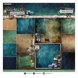 Studio Light Gearhead's Workshop 8x8 Inch Backgrounds Paper Pad (SL-GW-DPP470)