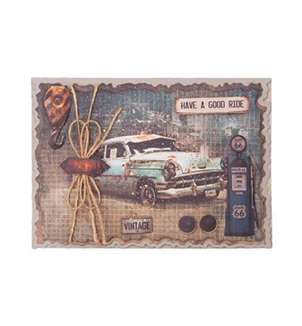 Studio Light PRE-ORDER Gearhead's Workshop 8x8 Inch Backgrounds Paper Pad (SL-GW-DPP470)