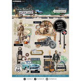 Studio Light Gearhead's Workshop A5 Die-Cut Paper Pad (SL-GW-DCPP469)