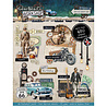 Studio Light PRE-ORDER Gearhead's Workshop A5 Die-Cut Paper Pad (SL-GW-DCPP469)