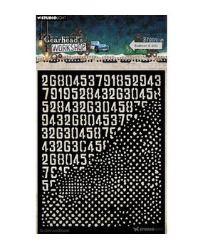 Studio Light Gearhead's Workshop Masking Stencil Number & Dots (SL-GW-MASK400)