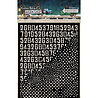 Studio Light PRE-ORDER Gearhead's Workshop Masking Stencil Number & Dots (SL-GW-MASK400)