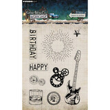 Studio Light Gearhead's Workshop Clear Stamp Gears & Guitar (SL-GW-STAMP944)