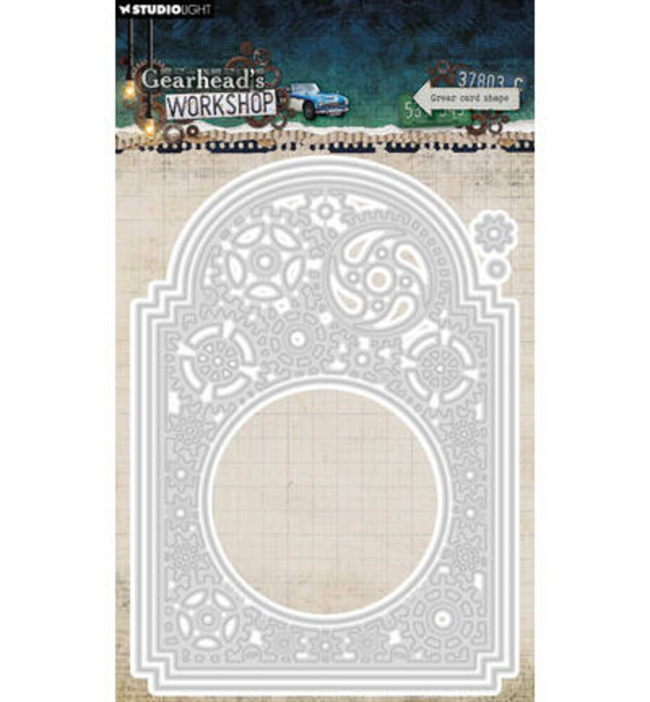 Studio Light Gearhead's Workshop Snijmal Gear Card Shape (SL-GW-CD1105) Studio Light Gearhead's Workshop Snijmal Gear Card Shape (SL-GW-CD1105)