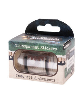 Studio Light PRE-ORDER Gearhead's Workshop Stickers on Roll Industial Elements (SL-GW-STIC73)