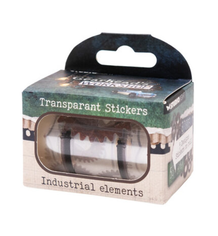 Studio Light PRE-ORDER Gearhead's Workshop Stickers on Roll Industial Elements (SL-GW-STIC73)