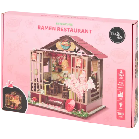 Crafts & Co. DIY  Miniature Ramen Restaurant (3007321)