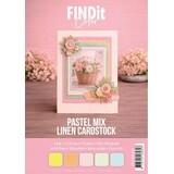 Find It Trading Linen Cardstock Pack A5 Pastel Mix (FITCBA5007)