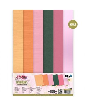 Berrie's Beauties Blooming Harmony A4 Linen Cardstock Pack (BB-A4-10034)