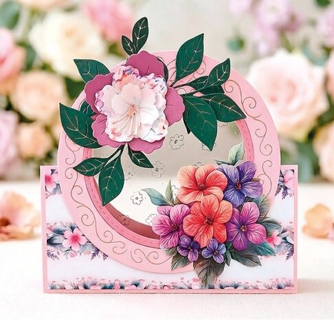 Berrie's Beauties Blooming Harmony Dies Bloom Oval Frame (BBD10105)