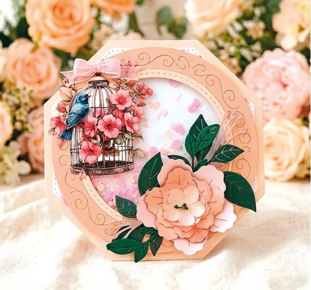 Berrie's Beauties Blooming Harmony Dies Bloom Oval Frame (BBD10105)