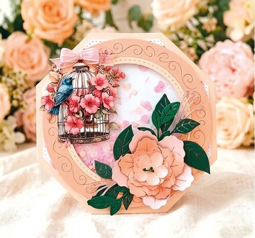 Berrie's Beauties Blooming Harmony Dies Bloom Oval Frame (BBD10105)