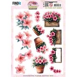 Berrie's Beauties Blooming Harmony 3D Push Out Blooming Pots (SB11111)