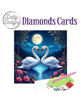 Find It Trading Diamond Cards Set Swans (DDDC1215)