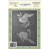 Lisa Horton Crafts Songbirds 5x7 Inch 3D Embossing Folder with Integrated Die (LHCEF270)