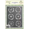 Lisa Horton Crafts Wax Seals A6 3D Embossing Folder with Integrated Die (LHCEF274)