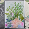 Lisa Horton Crafts Sea Coral 5x7 Inch 3D Embossing Folder (LHCEF201)