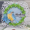 Lisa Horton Crafts Festive Robin A6 3D Embossing Folder (LHCEF245)