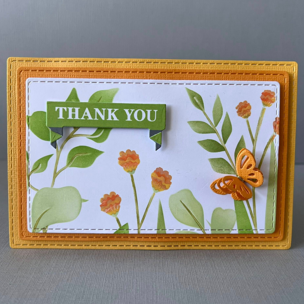 Lisa Horton Crafts Wildflowers 6x6 Inch 3D Embossing Folder (LHCEF250)