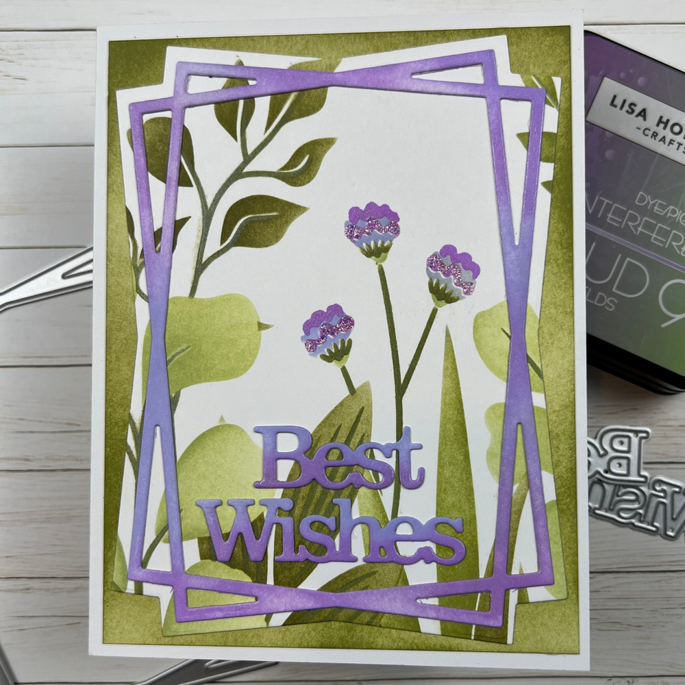 Lisa Horton Crafts Wildflowers 6x6 Inch 3D Embossing Folder (LHCEF250)