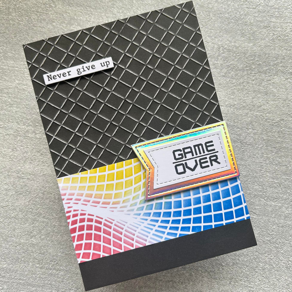 Lisa Horton Crafts Lattice 5x7 Inch 3D Embossing Folder (LHCEF251)