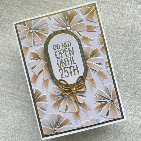 Lisa Horton Crafts Wrapping Up 5x7 Inch 3D Embossing Folder (LHCEF259)