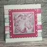 Lisa Horton Crafts Believe In Unicorns 6x6 Inch 3D Embossing Folder (LHCEF268)