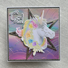 Lisa Horton Crafts Believe In Unicorns 6x6 Inch 3D Embossing Folder (LHCEF268)