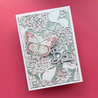Lisa Horton Crafts A Year In Bloom Set of 12 5x7 Inch 3D Embossing Folders (LHCEF291)