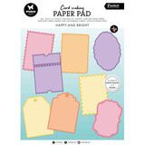 Studio Light Essentials Happy and bright A4 Card Making Pad (SL-ES-CMP28)