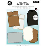 Studio Light PRE-ORDER Essentials Naturals A4 Card Making Pad (SL-ES-CMP32)