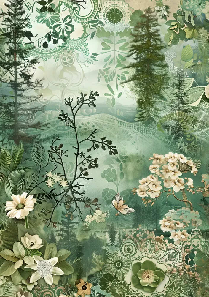 Fripperies Woodland A5 Creative Paper Set (WOO)